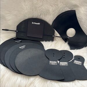 Black Drum Silencer Set